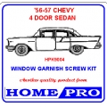 Chevy  Interior Window Garnish Screw Kit  (HPK9004)